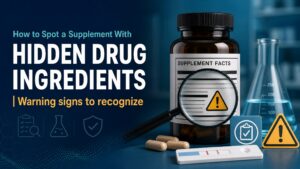 How to Spot a Supplement With Hidden Drug Ingredients