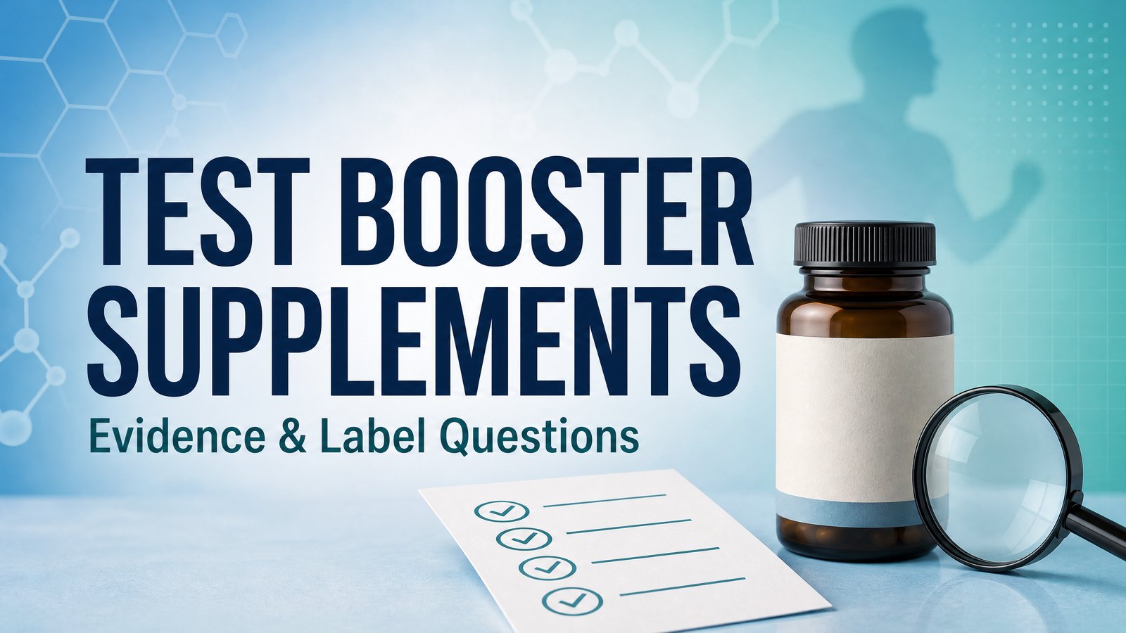 Test Booster Supplements: What the Evidence and Labels Can Tell You
