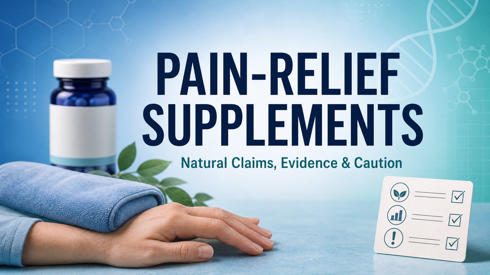 Pain-Relief Supplements Marketed as “Natural Alternatives”