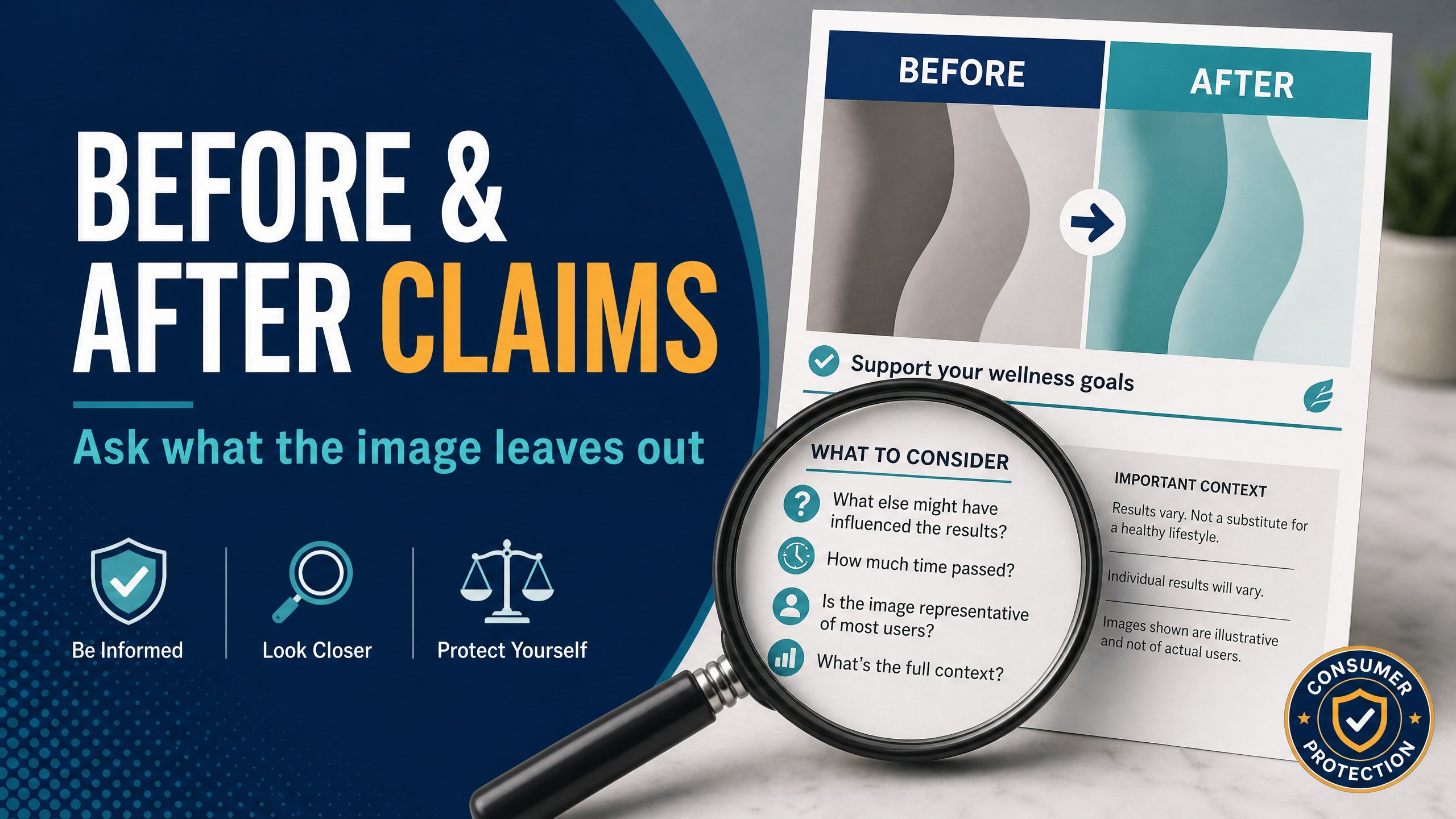 How to Recognize Misleading Before-and-After Health Claims
