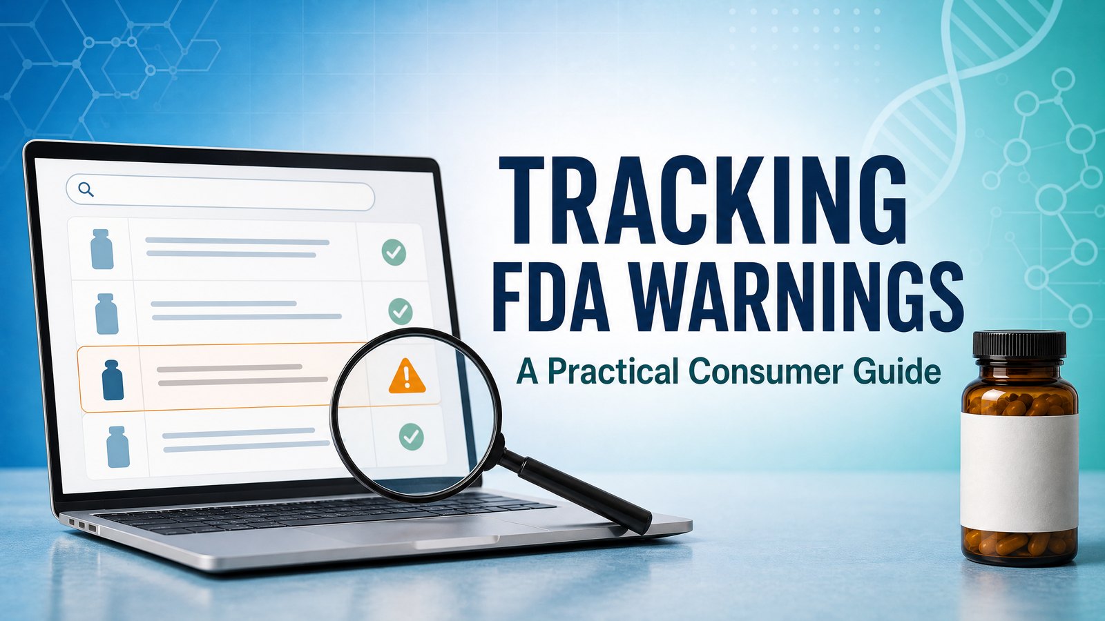 How to Track New FDA Warnings About Dietary Supplements