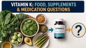 Vitamin K: Food Sources, Supplements, and Why Medication Questions Matter