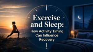 Exercise and Sleep: How Activity Timing Can Influence Recovery