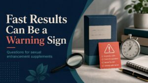 Sexual enhancement supplement warning signs featured image