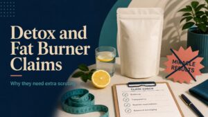 Detox and fat burner supplement claim review featured image
