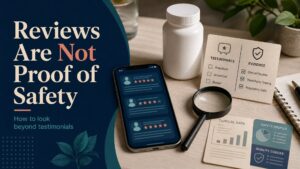 Why Positive Customer Reviews Are Not Proof of Supplement Safety