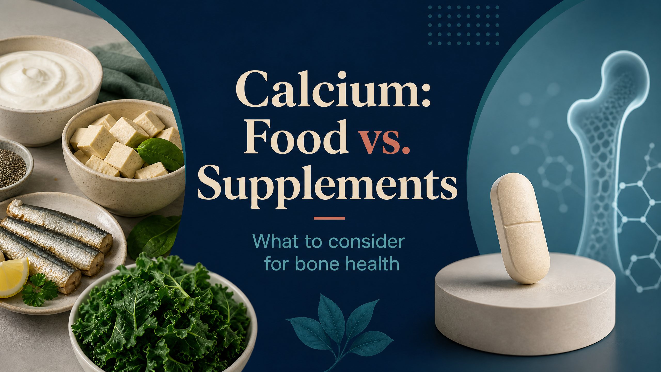 Calcium from food versus supplements featured image