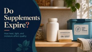 Do Supplements Expire? How Heat, Light, and Moisture Affect Quality