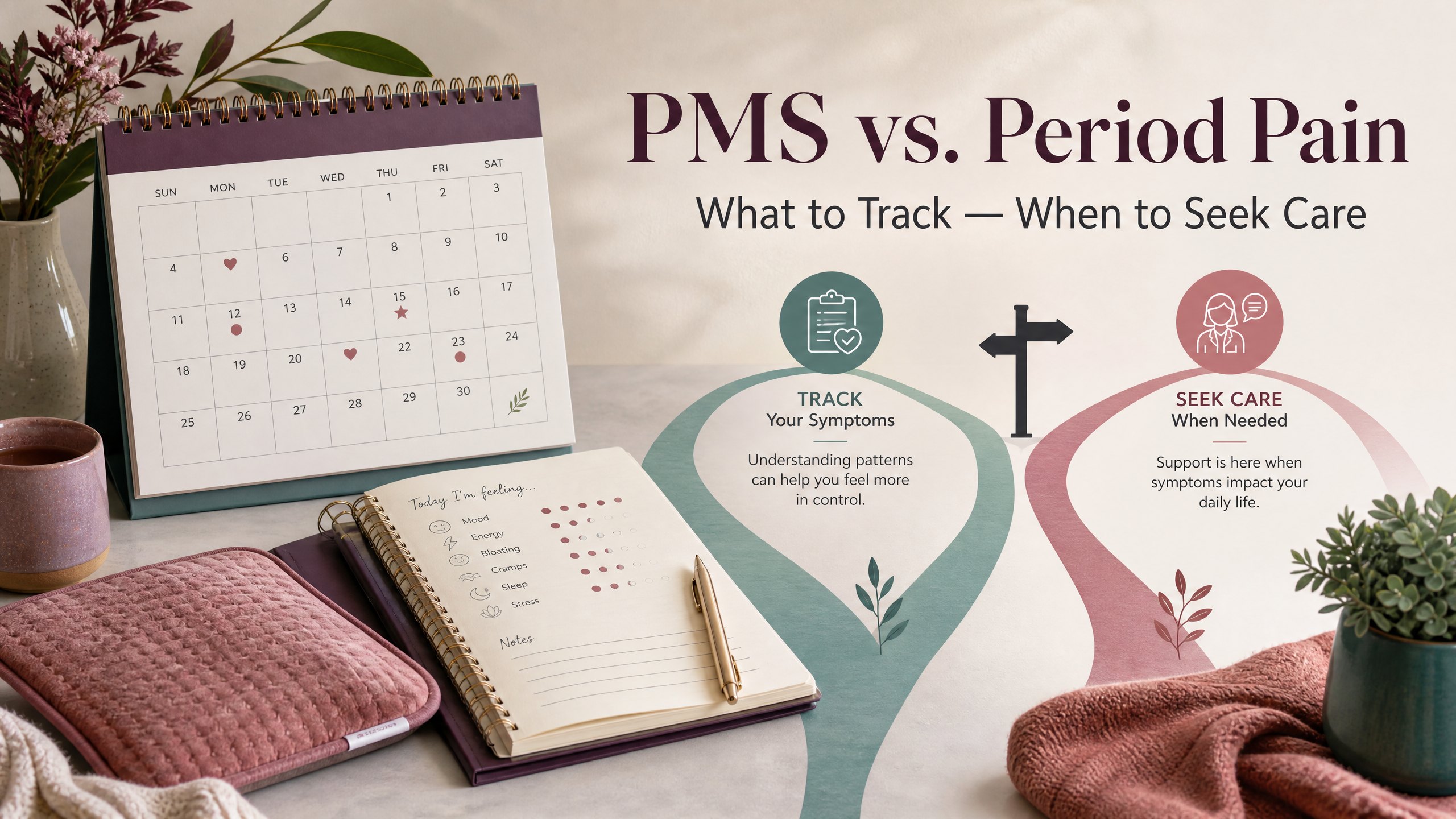 PMS vs. Period Pain: What the Difference Can Mean and When to Seek Care