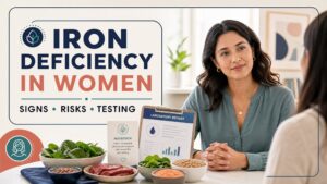 Iron Deficiency in Women: Early Signs, Risk Factors, and When Testing Matters