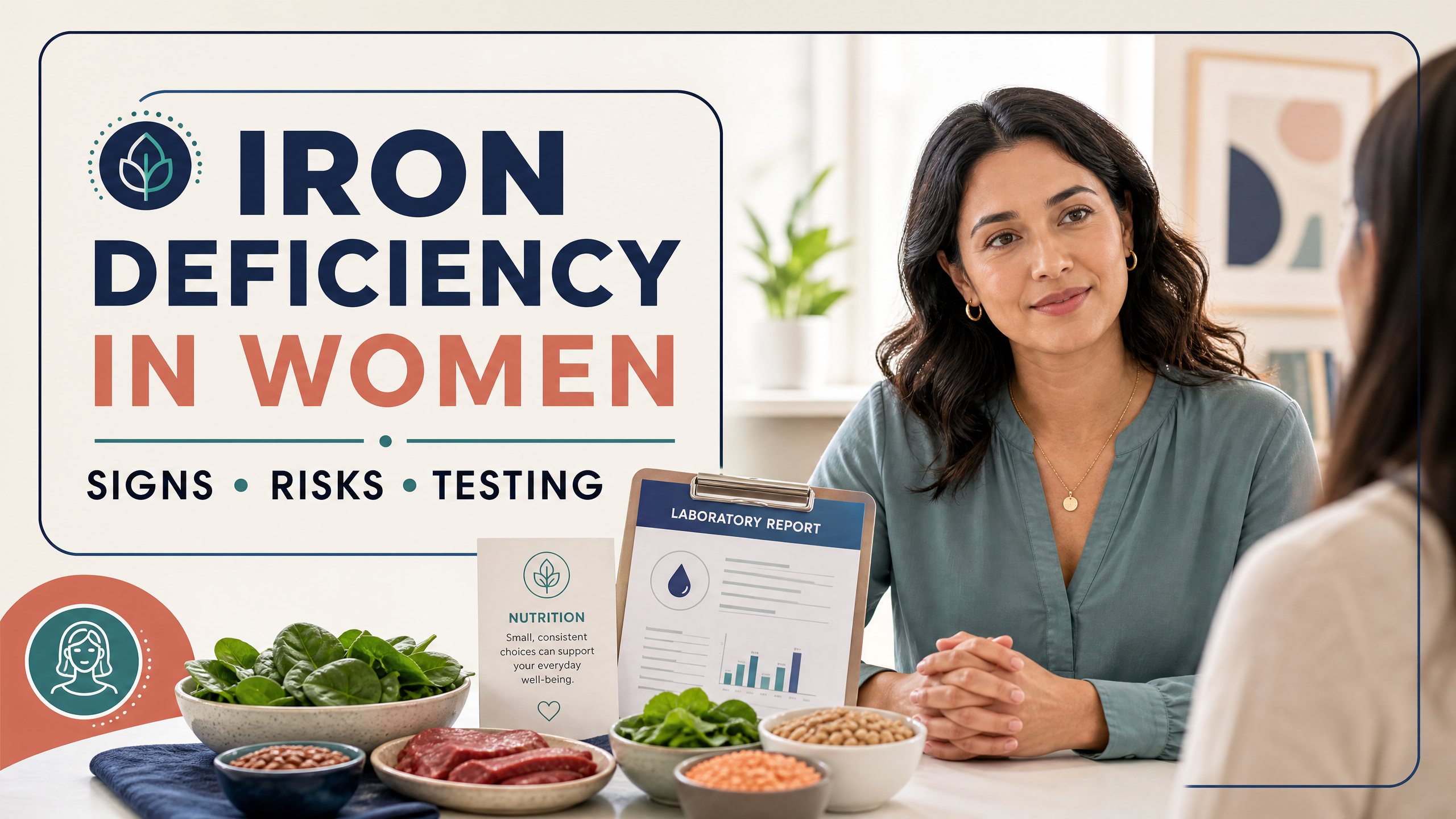 Iron Deficiency in Women: Early Signs, Risk Factors, and When Testing Matters