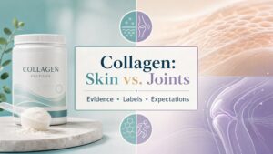Collagen Peptides for Skin vs. Joints: How the Evidence and Labels Differ