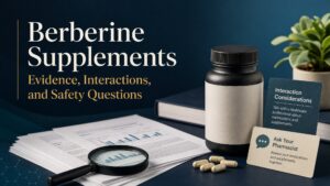 Berberine Supplements: What the Research Shows and Why Medication Interactions Matter