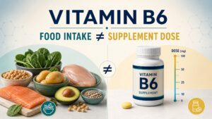 Vitamin B6 Excess: How Supplement Doses Can Differ From Food Intake