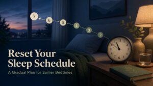 Resetting a Sleep Schedule After Summer: A Gradual Plan for Earlier Bedtimes