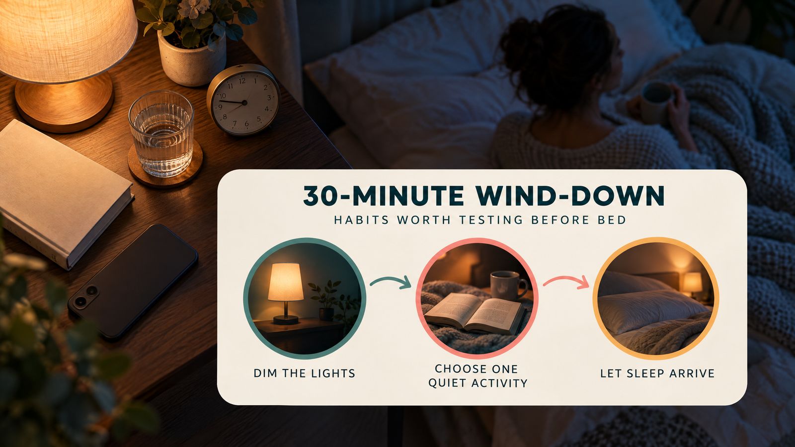 A 30-Minute Wind-Down Routine: Which Habits Are Worth Testing Before Bed