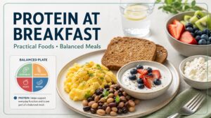 Protein at Breakfast: How Much Is Practical and Which Foods Count