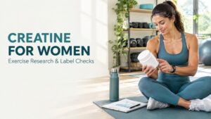 Creatine for Women: What Exercise Research Shows and What Labels to Check