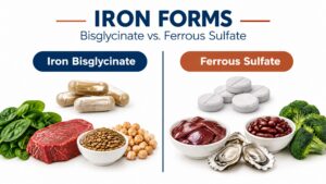 Iron Bisglycinate vs. Ferrous Sulfate: How Forms Differ and What to Ask