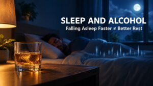 Sleep and Alcohol: Why Falling Asleep Faster Does Not Mean Better Rest