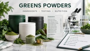 Greens Powders: How to Compare Ingredients, Contamination Testing, and Nutrition