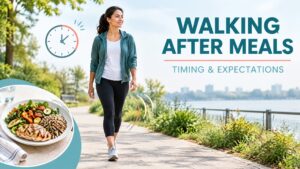 Walking After Meals: What Research Suggests About Timing and Expectations