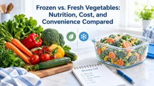 Frozen vs. Fresh Vegetables: Nutrition, Cost, and Convenience Compared