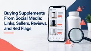 Buying Supplements From Social Media: Links, Sellers, Reviews, and Red Flags