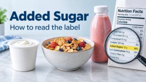 Added Sugar in Yogurt, Cereals, and Drinks: A Label-Reading Guide
