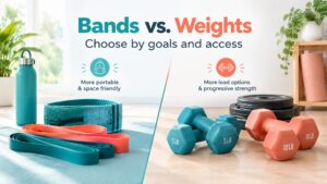 Resistance Bands vs. Weights: How to Choose Based on Goals and Access