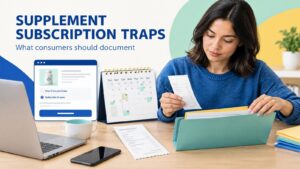 Supplement Refund and Subscription Traps: What Consumers Should Document