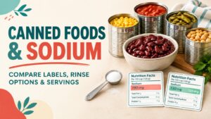 Canned Foods and Sodium