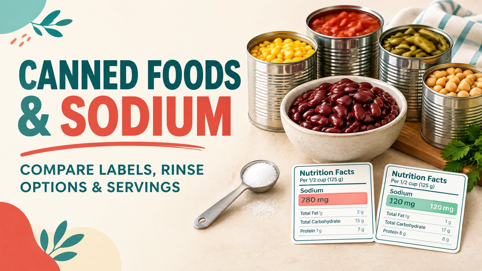 Canned Foods and Sodium
