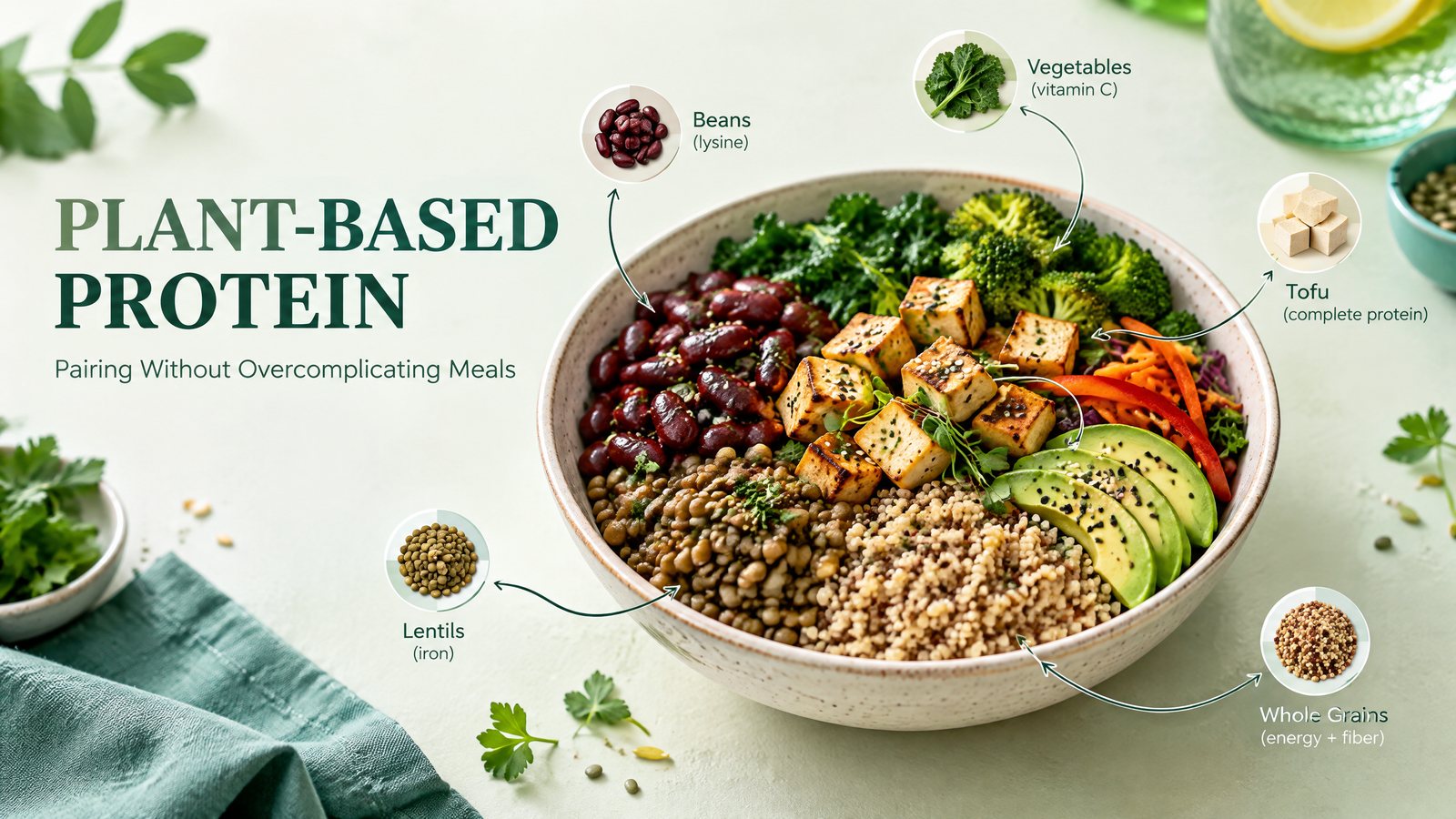 Plant-based protein pairing