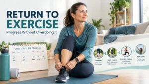 Returning to exercise after a break