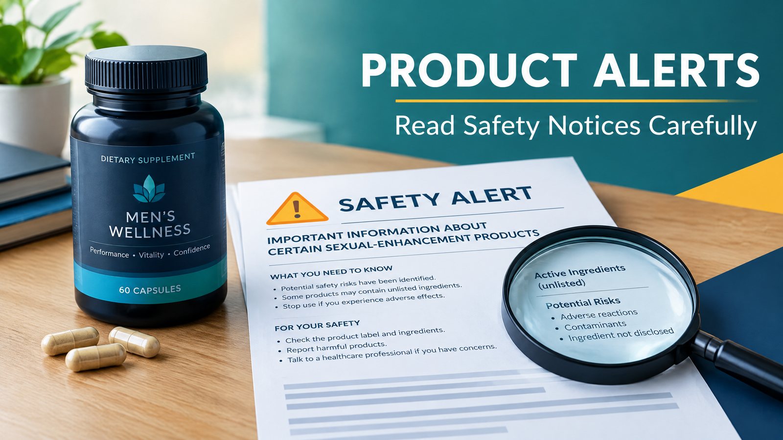 Sexual-Enhancement Product Alerts: How to Read an FDA Notification Safely