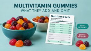 Multivitamin Gummies: What They Add, What They Omit, and How to Compare Them