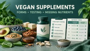 Vegan Supplements: How to Check Nutrient Forms, Testing, and Missing Ingredients