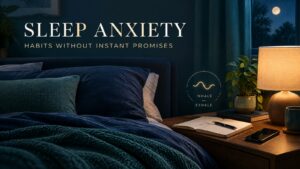 Sleep Anxiety: Evidence-Based Habits Without Promising Instant Results