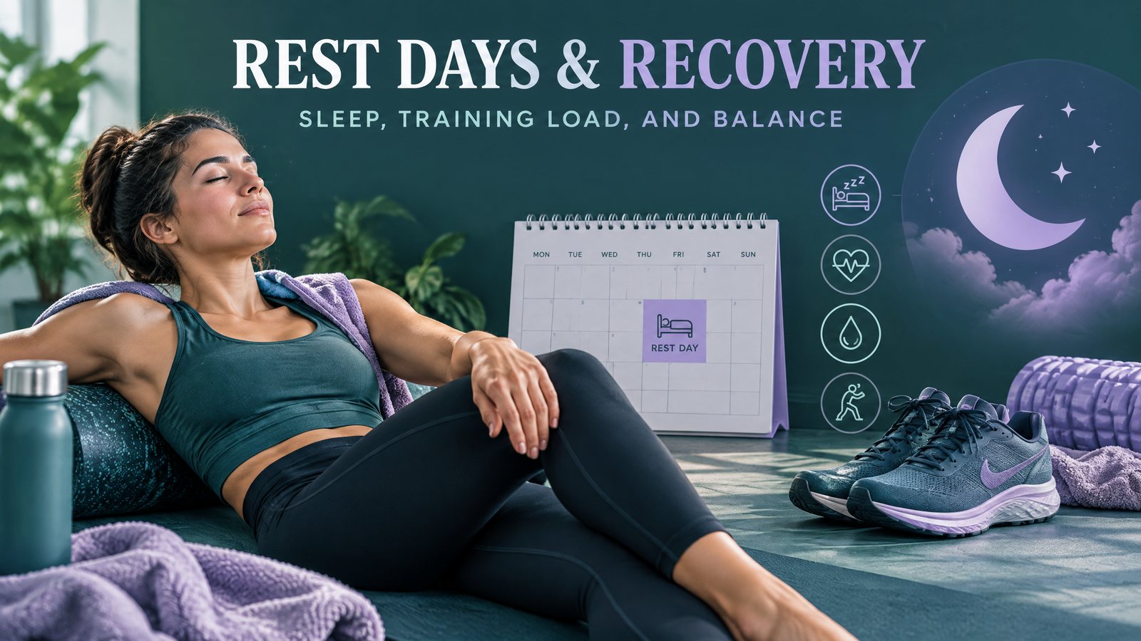 Rest days sleep and recovery training load