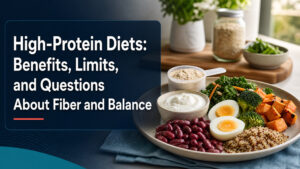High-Protein Diets: Benefits, Limits, and Questions About Fiber and Balance